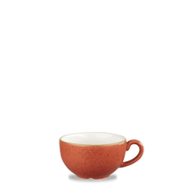 Load image into Gallery viewer, Churchill Stonecast Orange Cappuccino Cup