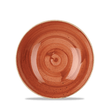 Load image into Gallery viewer, Churchill Stonecast Orange Coupe Bowl