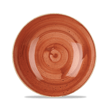 Load image into Gallery viewer, Churchill Stonecast Orange Coupe Bowl