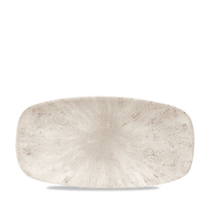 Churchill Stone Agate Grey Oblong Chefs Plate