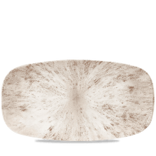 Load image into Gallery viewer, Churchill Stone Agate Grey Oblong Chefs Plate