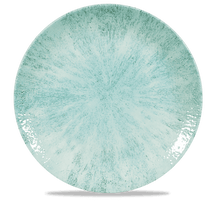 Load image into Gallery viewer, Churchill Stone Coupe Plate Aquamarine
