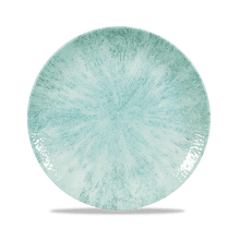 Load image into Gallery viewer, Churchill Stone Coupe Plate Aquamarine