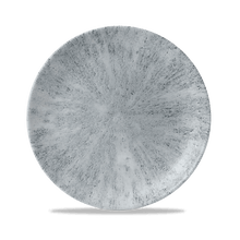Load image into Gallery viewer, Churchill Studio Prints Stone Coupe Plate Pearl Grey