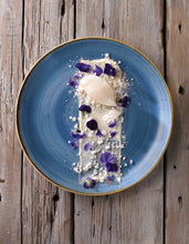 Load image into Gallery viewer, Churchill Stonecast Cornflower Blue Coupe Plate