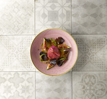 Load image into Gallery viewer, Churchill Stonecast Petal Pink Triangle Bowl