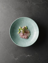 Load image into Gallery viewer, Churchill Stone Oval Coupe Plate Aquamarine 27cm (12)