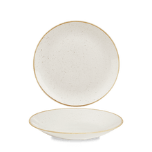 Load image into Gallery viewer, Churchill Stonecast Barley White Deep Coupe Plate