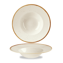 Load image into Gallery viewer, Churchill Stonecast Barley White Wide Rim Bowl