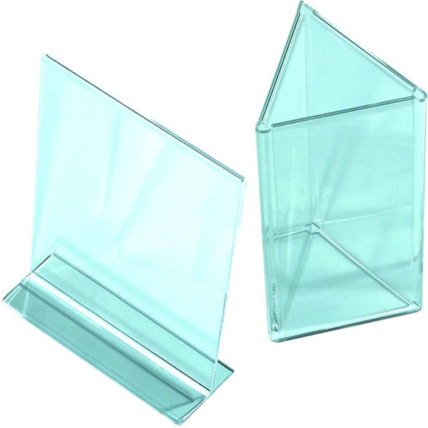 Clear Acrylic Menu Stands Table Top Foremost Products, Glasgow