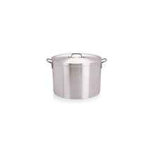 Load image into Gallery viewer, Catering Essentials Boiling Pot with Lid - Medium Duty Aluminium