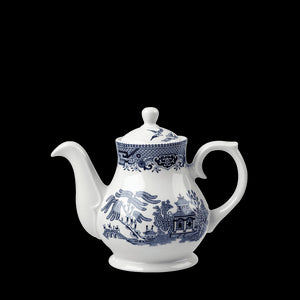 Churchill Blue Willow Sandringham Tea/Coffee Pot