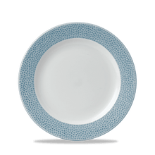 Load image into Gallery viewer, Churchill Isla Spinwash Footed Plate Ocean Blue 23.4cm (12)