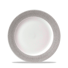 Load image into Gallery viewer, Churchill Isla Spinwash Footed Plate Shale Grey