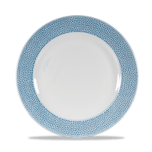 Load image into Gallery viewer, Churchill Isla Spinwash Ocean Blue Footed Plate 27.6cm (12)