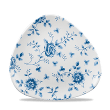 Load image into Gallery viewer, Churchill Rose Chintz Prague Triangle Plate 22.9cm (12)