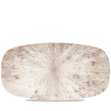 Load image into Gallery viewer, Churchill Stone Agate Grey Oblong Chefs Plate