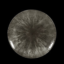 Load image into Gallery viewer, Churchill Stone Quartz Black Evolve Coupe Plate