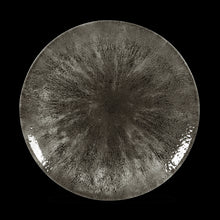 Load image into Gallery viewer, Churchill Stone Quartz Black Evolve Coupe Plate