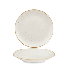 Load image into Gallery viewer, Churchill Stonecast Barley White Deep Coupe Plate