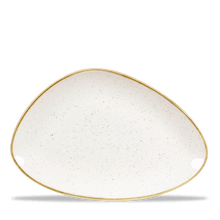 Load image into Gallery viewer, Churchill Stonecast Barley White Triangle Chefs Plate