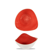 Load image into Gallery viewer, Churchill Stonecast Berry Red Lotus Bowl 15.3cm (12)