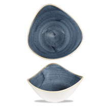 Load image into Gallery viewer, Churchill Stonecast Blueberry Lotus Bowl
