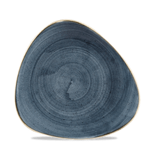 Load image into Gallery viewer, Churchill Stonecast Blueberry Lotus Plate