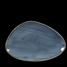 Load image into Gallery viewer, Churchill Stonecast Blueberry Triangle Chefs Plate