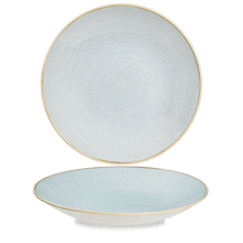 Load image into Gallery viewer, Churchill Stonecast Duck Egg Deep Coupe Plate