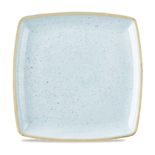 Load image into Gallery viewer, Churchill Stonecast Duck Egg Deep Square Plate 26.8x26.8cm (12)