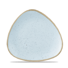 Load image into Gallery viewer, Churchill Stonecast Duck Egg Triangle Plate