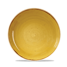 Load image into Gallery viewer, Churchill Stonecast Mustard Coupe Bowl 24.8cm/113.6cl (12)