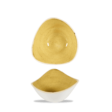 Load image into Gallery viewer, Churchill Stonecast Mustard Lotus Bowl 15.3cm (12)