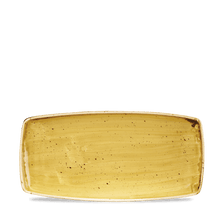 Load image into Gallery viewer, Churchill Stonecast Mustard Oblong Plate