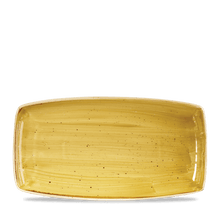 Load image into Gallery viewer, Churchill Stonecast Mustard Oblong Plate