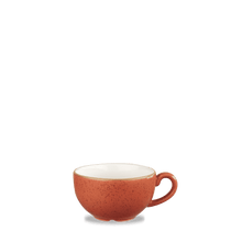 Load image into Gallery viewer, Churchill Stonecast Orange Cappuccino Cup