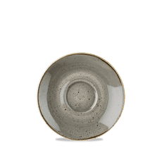 Load image into Gallery viewer, Churchill Stonecast Peppercorn Grey Cappuccino Saucer 15.6cm (12)