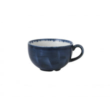 Load image into Gallery viewer, Churchill Stonecast Plume Ultramarine Cappuccino Cup