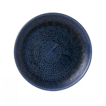 Load image into Gallery viewer, Churchill Stonecast Plume Ultramarine Coupe Plate