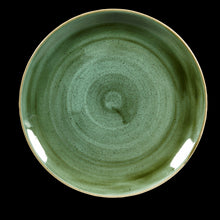 Load image into Gallery viewer, Churchill Stonecast Samphire Green Evolve Coupe Plate
