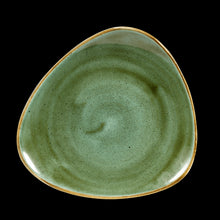 Load image into Gallery viewer, Churchill Stonecast Samphire Green Lotus Plate