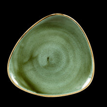 Load image into Gallery viewer, Churchill Stonecast Samphire Green Lotus Plate