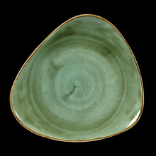Load image into Gallery viewer, Churchill Stonecast Samphire Green Lotus Plate