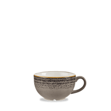 Load image into Gallery viewer, Churchill Studio Prints Charcoal Black Cappuccino Cup 22.7cl/8oz (12)