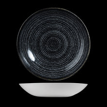 Load image into Gallery viewer, Churchill Studio Prints Charcoal Black Coupe Bowl
