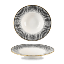 Load image into Gallery viewer, Churchill Studio Prints Charcoal Black Wide Rim Bowl