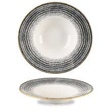 Load image into Gallery viewer, Churchill Studio Prints Charcoal Black Wide Rim Bowl