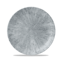 Load image into Gallery viewer, Churchill Studio Prints Stone Coupe Plate Pearl Grey