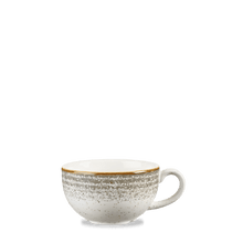 Load image into Gallery viewer, Churchill Studio Prints Stone Grey Cappuccino Cup 22.7cl 8oz (12)